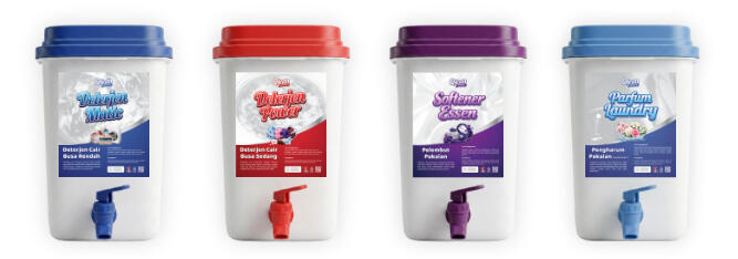 Laundry cleaning refill Cairan pembersih dan perawatan pakaian